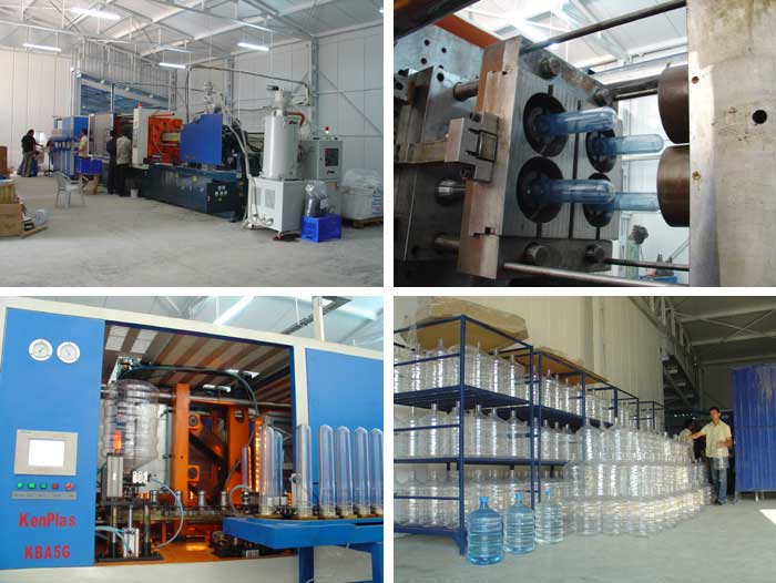 Non-returnable 5 Gallon PET Bottle Line in Duzce -- Turkey