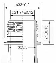 Standard PCO neck-finish